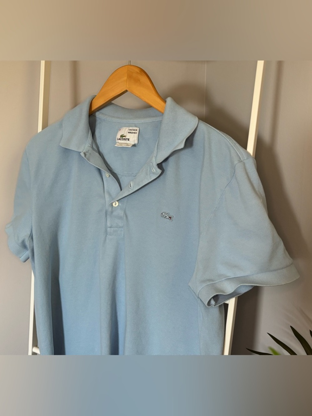 Lacoste Light Blue Men’s Polo Shirt - Picture 7 of 15